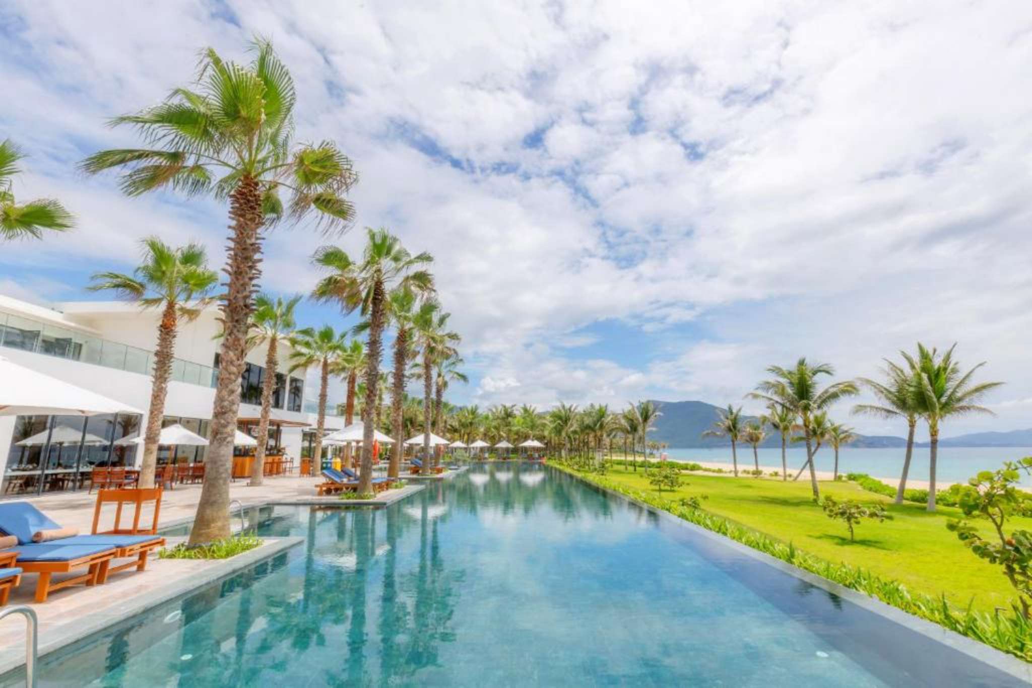 Không gian ngoài trời tại Selectum Noa Resort Cam Ranh